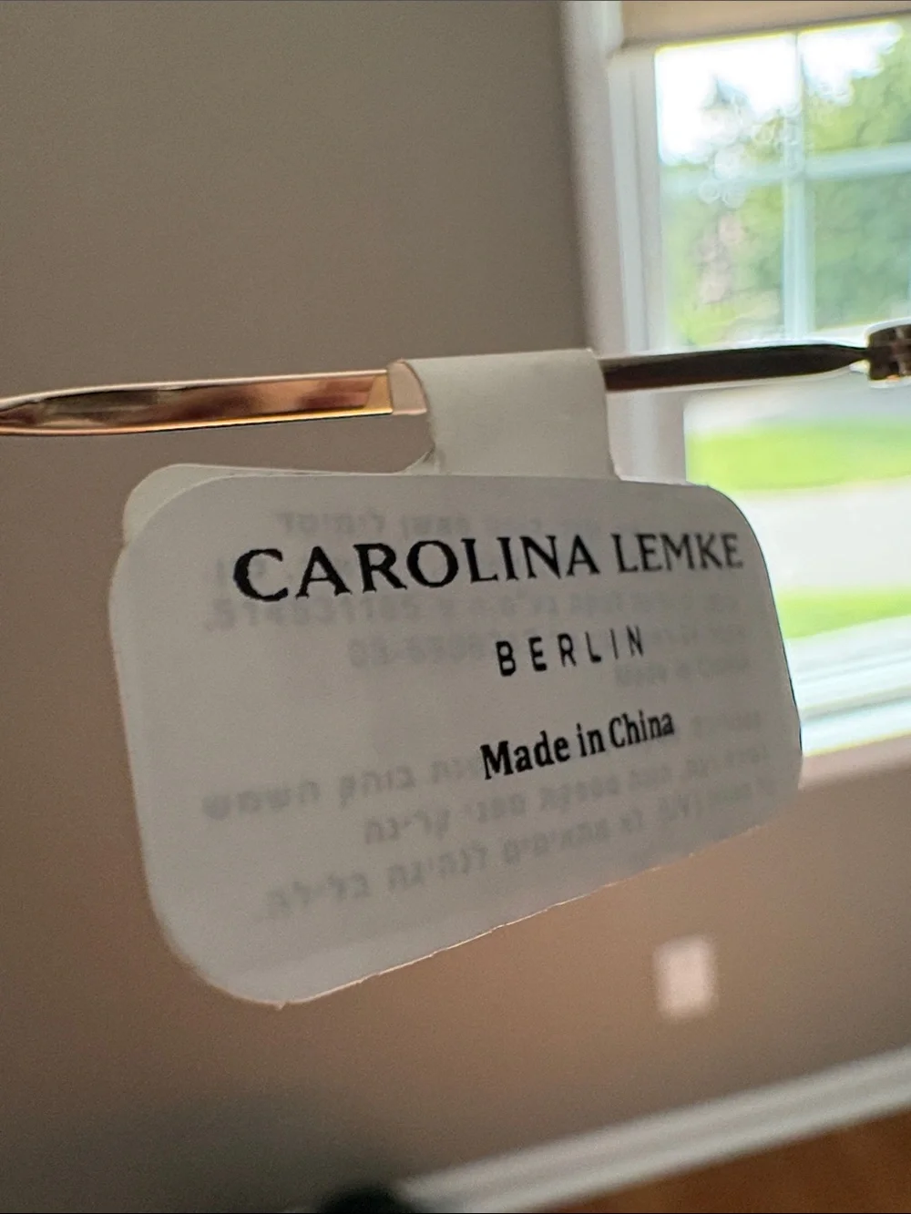 Carolina Lemke stylish sunglasses